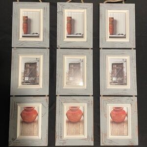 Rustic Gray Multi-Photo Frame Set